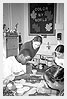 Students Working on Tile