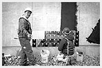 Installing Central Mural