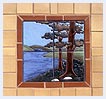 Tile Mural of Trees and Water