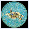 Tile Mosaic Based on Painting by Deborah Brown