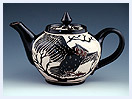 Great Horned Owl Teapot
