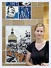 Artist with Tiles