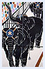 Circus Elephants Marching