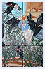 Redwing Blackbirds in Wild Rice
