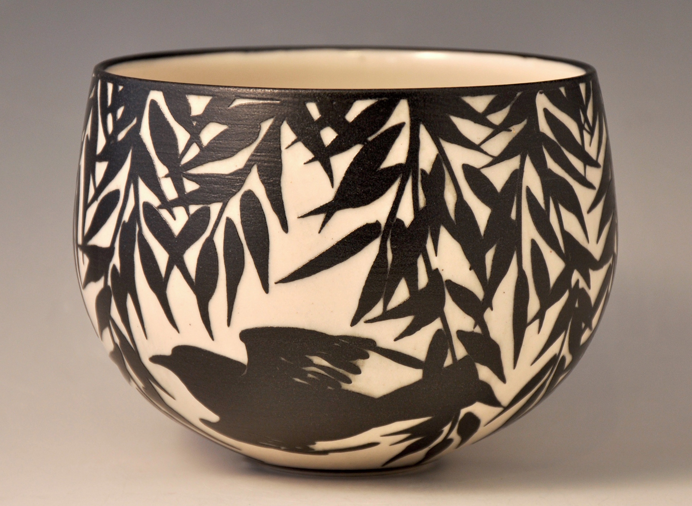 Etched Pottery Katherine Hackl Pottery and Tiles